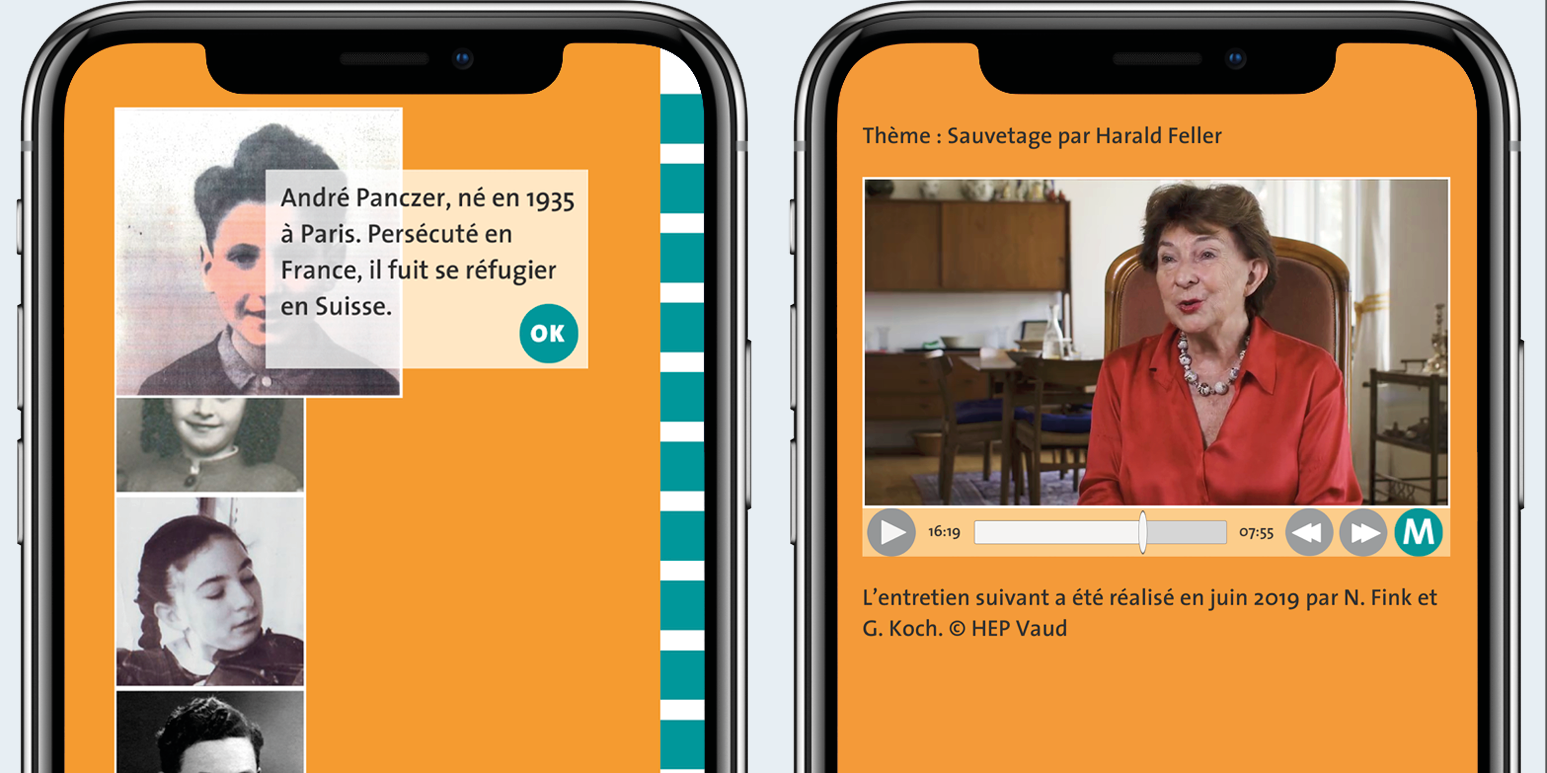 Mockup de l'application