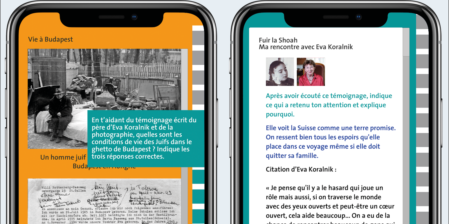 Mockup de l'application